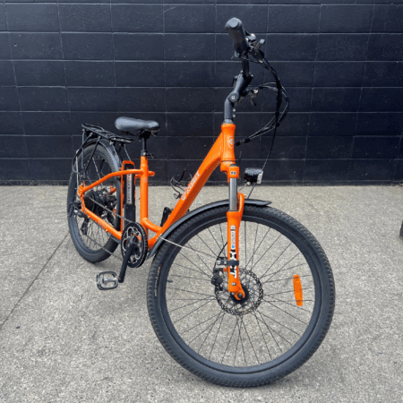 Evinci TUI StepThrough ExHire Orange 216km Paraparaumu Waikanae Kapiti Porirua Wellington